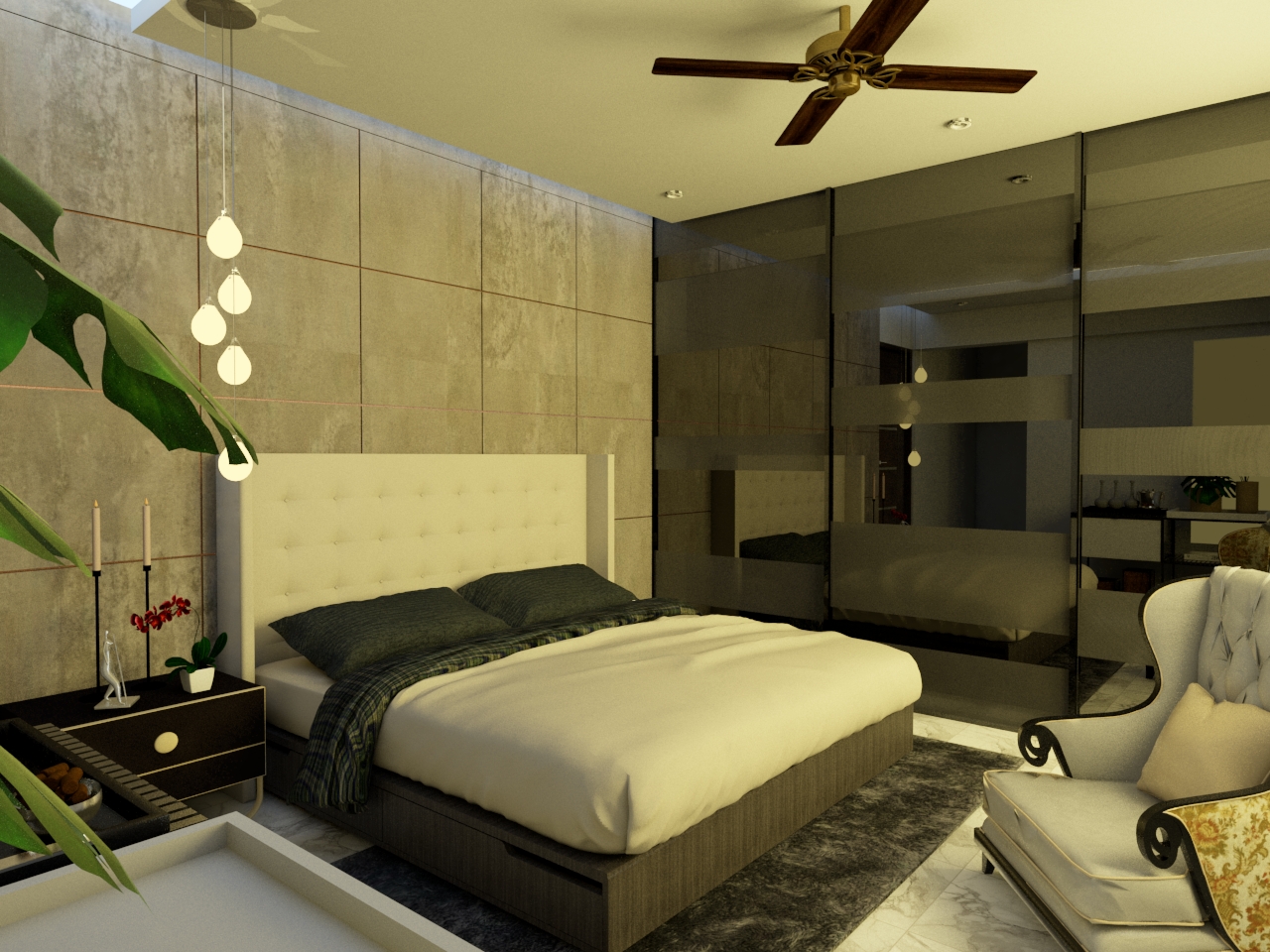 Contemporary Living Space - Living Room by WeDote Interiors Bangalore